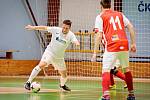 V 15. kole futsalové divize rozdrtil PRO STATIC Blansko kanonýry z Arsenalu Brno 13:2.