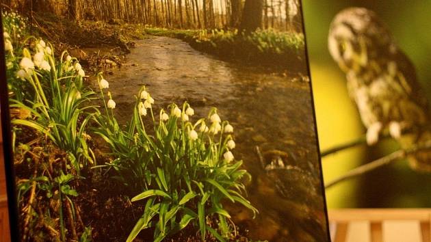 Na zámku ve Křtinách si mohou lidé až do poloviny prosince prohlédnout fotografie přírody a krajiny našich národních parků.