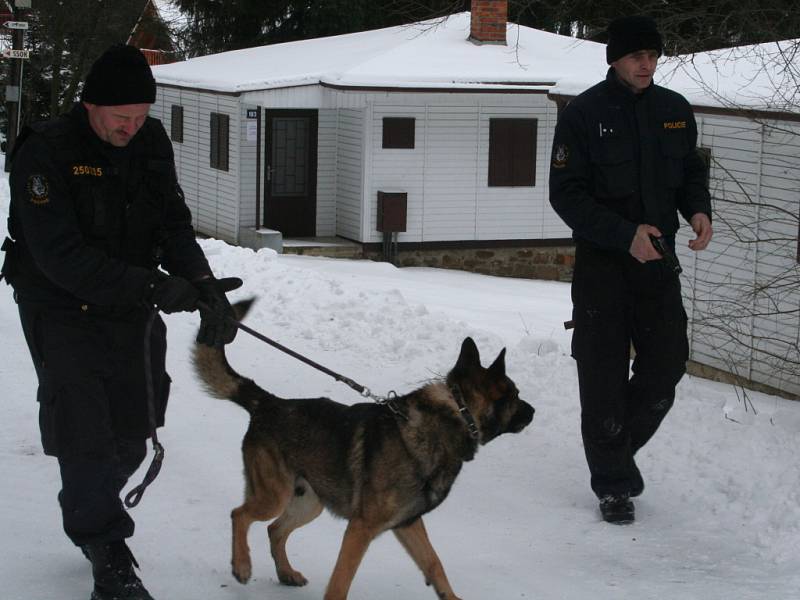 Preventivní akce policie v Jedovnicích