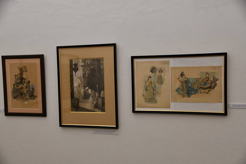 Předehra ke slávě. Výstava v Muzeu regionu Boskovicka přibližuje ranou tvorbu světoznámého malíře Alfonse Muchy z let 1881 až 1895.
