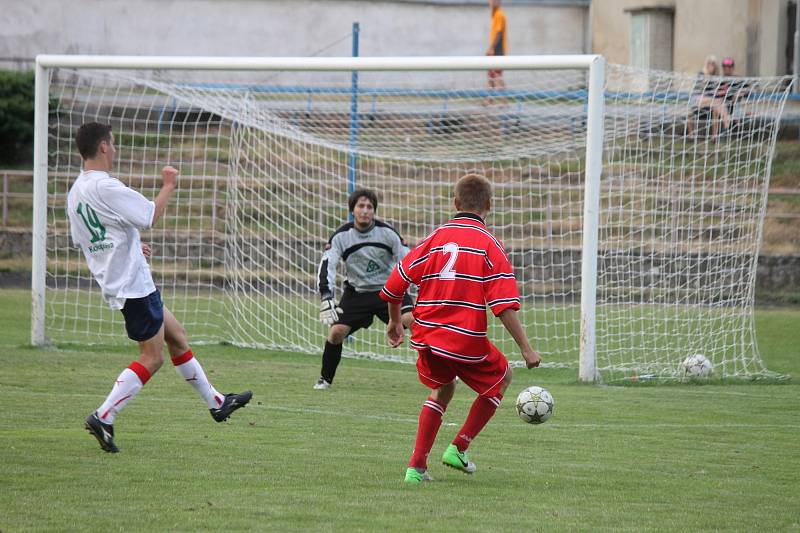 Jasná záležitost. Fotbalisté Boskovic převálcovali v krajském poháru Doubravici 5:1. V první kole hrají v neděli s Ráječkem.