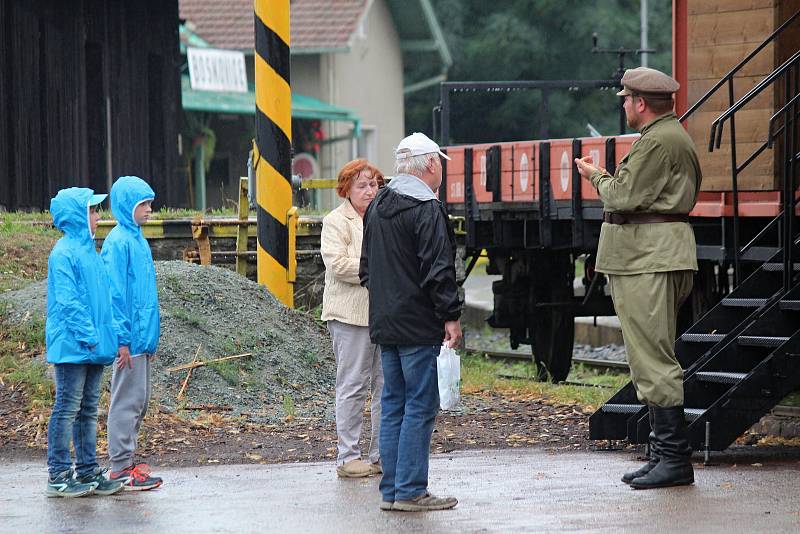 V Boskovicích stojí Legiovlak, putovní výstava o českých a slovenských legionářích, kteří v první světové válce bojovali v Rusku.