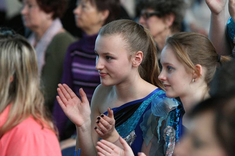 Sportovní halu v Adamově ovládla sokolská akademie. V pořadí už čtvrtá.