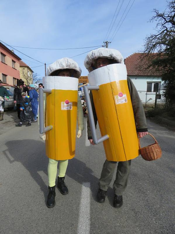 Těchovské Ostatky letos slavila padesátka maškar. Foto: Pavel Bezděk