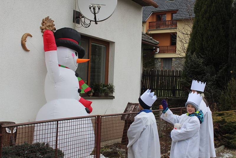 Poslední den Tříkrálové sbírky prošli koledníci městem Kunštátem