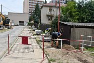 Začala druhá etapa opravy vnitrobloku mezi bytovými domy v blanenské ulici Poříčí.
