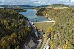 Povodí Moravy druhým rokem pokračuje v rozsáhlé rekonstrukci vodní nádrže Letovice.