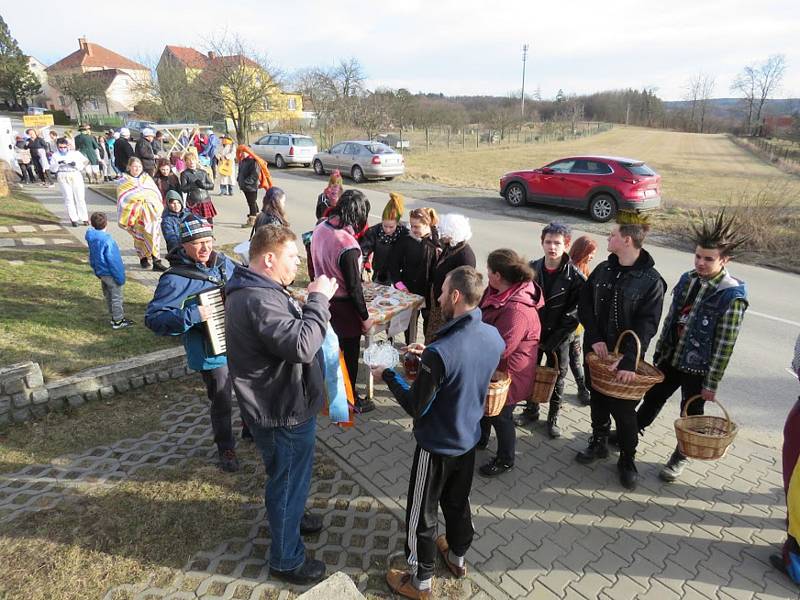 Těchovské Ostatky letos slavila padesátka maškar. Foto: Pavel Bezděk