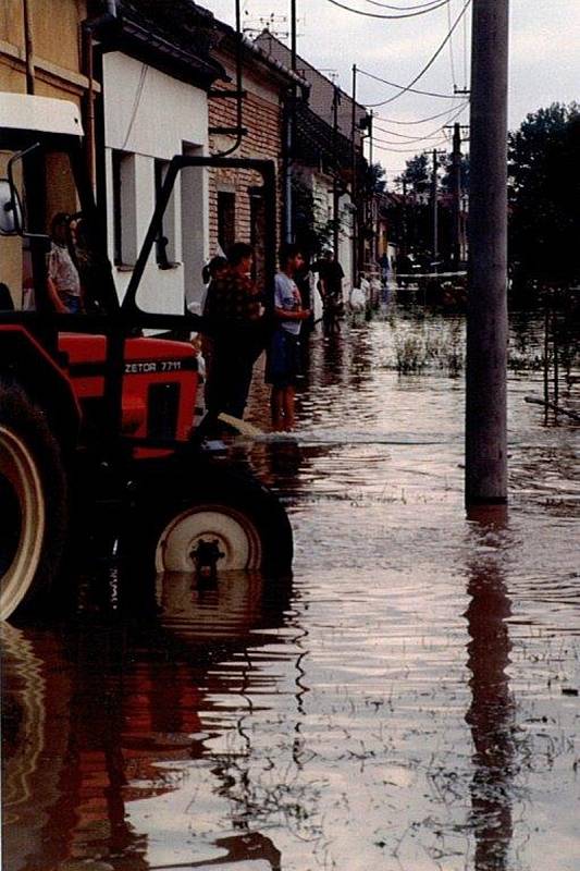 Záplavy v roce 1997.