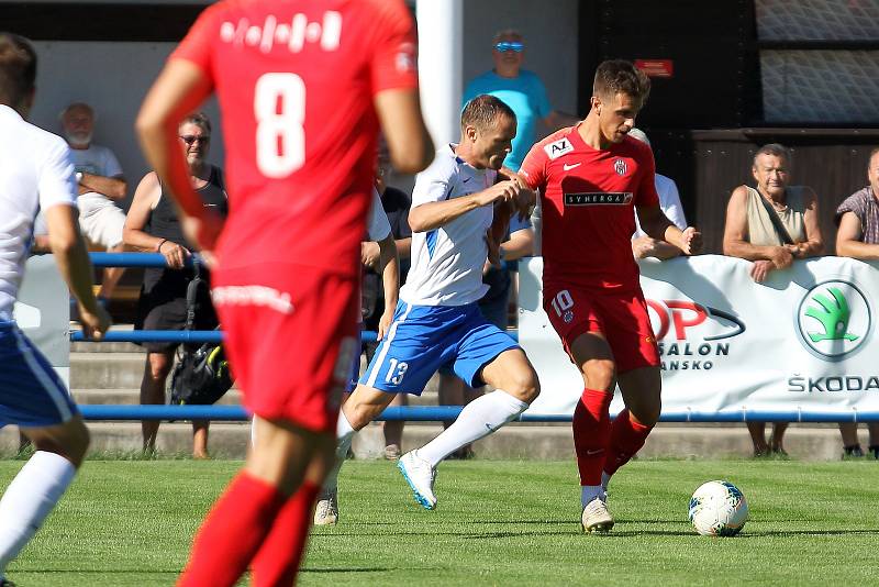 Blansko na domácím hřišti zdolalo Zbrojovku 2:0.