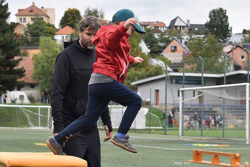 Sportovní den v Boskovicích prověřil zdatnost malých účastníků.