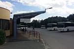 Staré autobusové nádraží v Blansku. V půlce příštího roku tu bude stát nový moderní terminál.