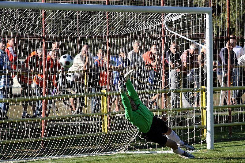 Fotbalisté Blanska za silnějším soupeřem opět zaostali v proměňování příležitostí.