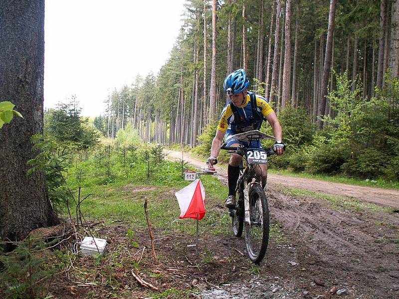 V Blansku se jel závod mistrovství republiky v Montain Bike Orienteeringu.