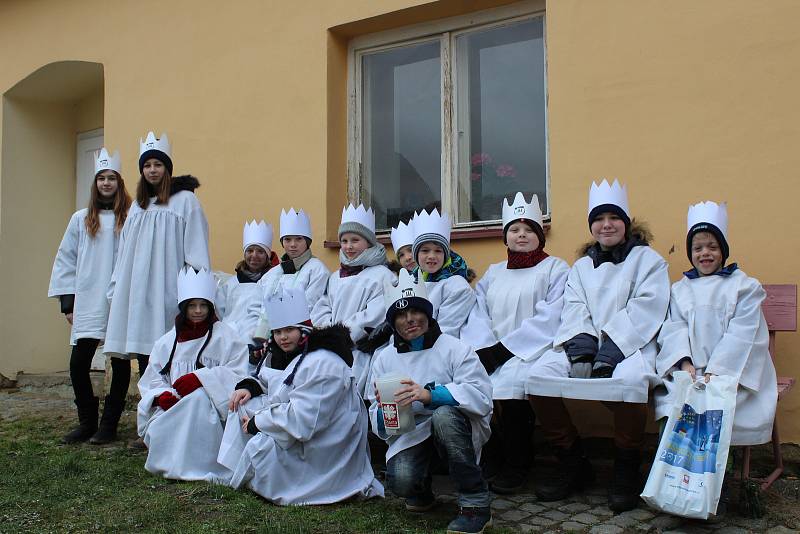 Poslední den Tříkrálové sbírky prošli koledníci městem Kunštátem