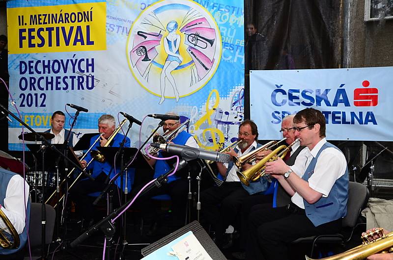 Letovice na celý víkend ovládl Mezinárodní festival dechových orchestrů