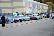 Akce Doklikovaná- Spanilka Moravským krasem byla určena pro milovníky všech aut, zejména pak těch staršího data výroby.
