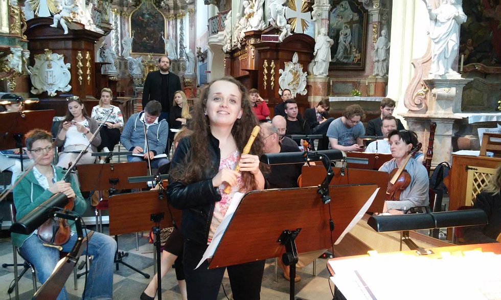 Blanenský deník | Flétniska Koudelková: Hudba je hlavně o emocích. V krizi  mě postaví na nohy | fotogalerie