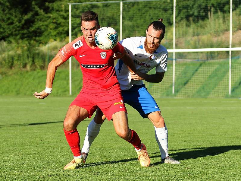 Blansko na domácím hřišti zdolalo Zbrojovku 2:0.