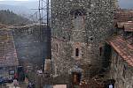 Nový hrad nedaleko Olomučan na Blanensku otevřel své brány. Turisty přilákal velikonoční jarmark.