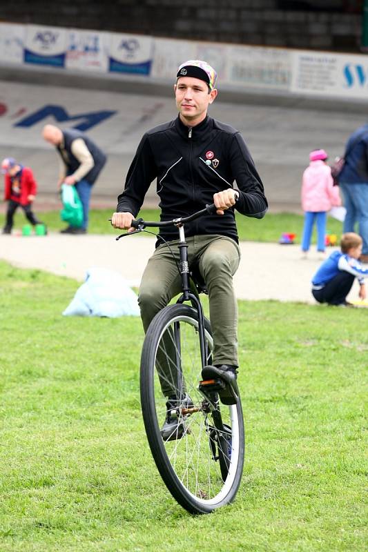 Rekordovál na brněnském Velodromu.