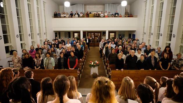 Adventní koncert v evangelickém kostele.