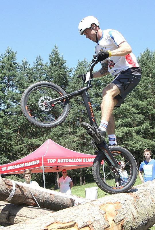 Mistrovství světa biketrial 2016 v Blansku.