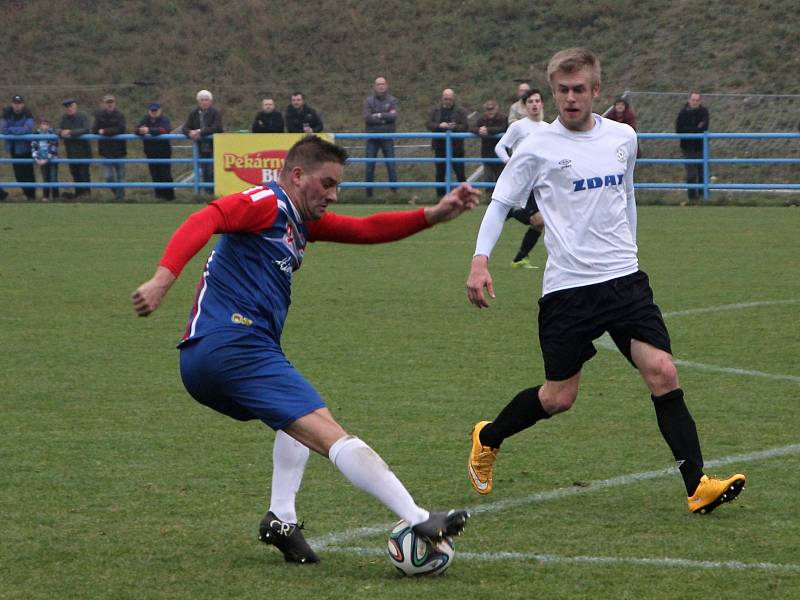 Fotbalisté Blanska se rozloučili s domácími diváky výhrou nad Žďárem nad Sázavou 3:0.