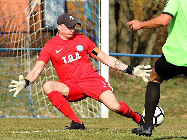 Ivo Loukota brankář FK Kunštát fotbal I. A třída - skupina A