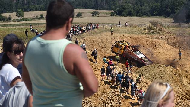 O víkendu se v pískovně v Kunštátu jedou další závody Mistrovství České republiky v trucktrialu.