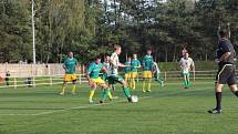 Fotbalisté Rájce-Jestřebí remizovali se Soběšicemi 2:2. Hosté proměnili jen jednu ze dvou penalt, druhou chytil Radim Polák.