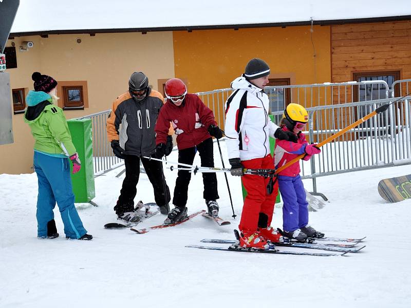 Ski areál Olešnice na Moravě. Ilustrační foto.