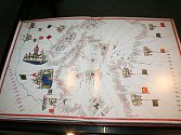 Moravské kartografické centrum ve Velkých Opatovicích nabízí až do 17.května k vidění Portolánový (námořní) atlas z roku 1563