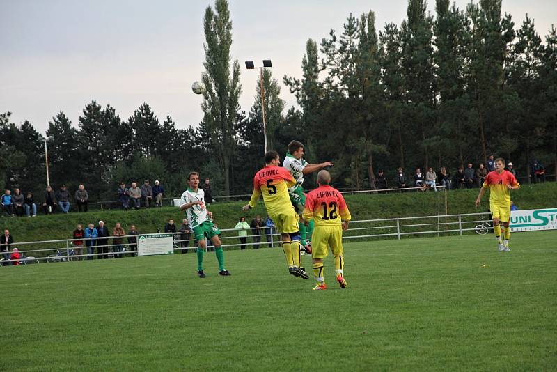 Fotbalisté Rájce remizovali s Lipovcem 0:0.