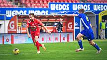 3. kolo Mol Cupu: Zbrojovka Brno (červená) - Vysočina Jihlava 1:0. Foto: FC Zbrojovka Brno/Martin Tajč