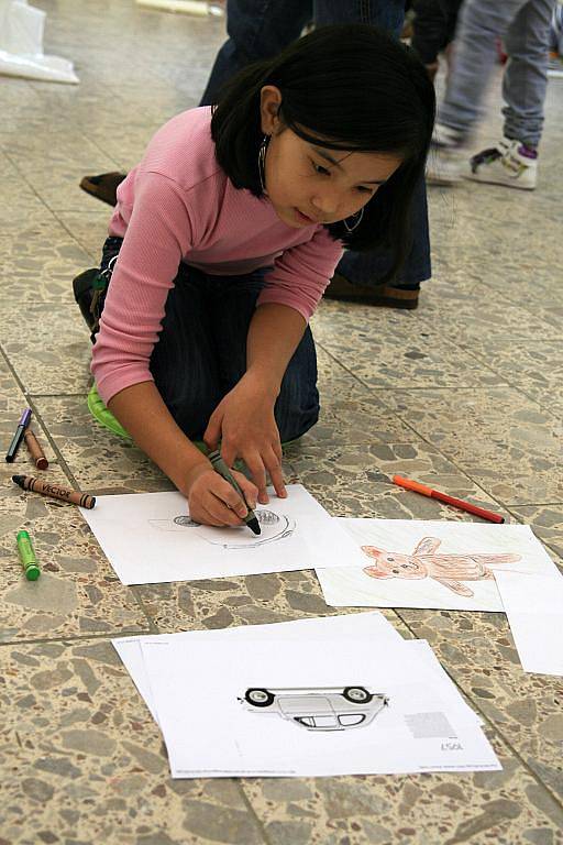 Workshop pro školáky základní školy v Blansku.