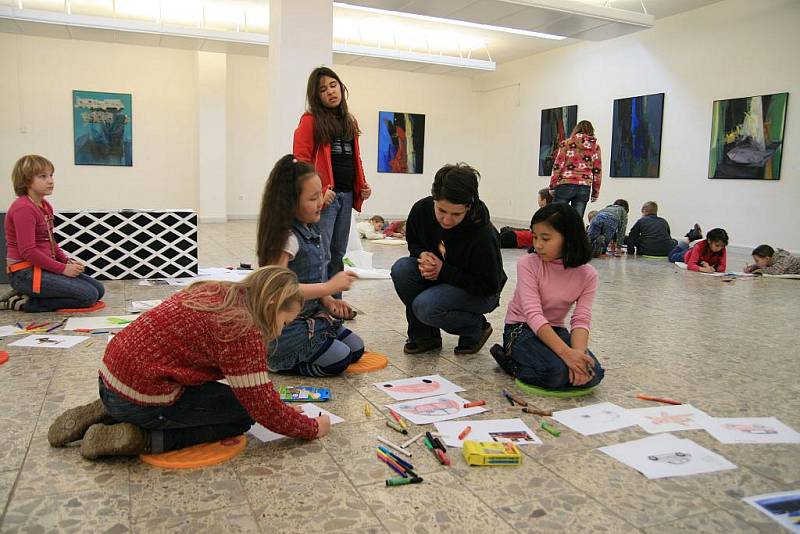Workshop pro školáky základní školy v Blansku.