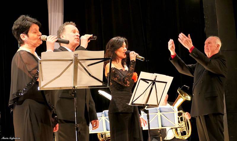 Jeden z vůbec posledních koncertů slavné Moravanky kapelníka Jana Slabáka si užili diváci v Boskovicích.