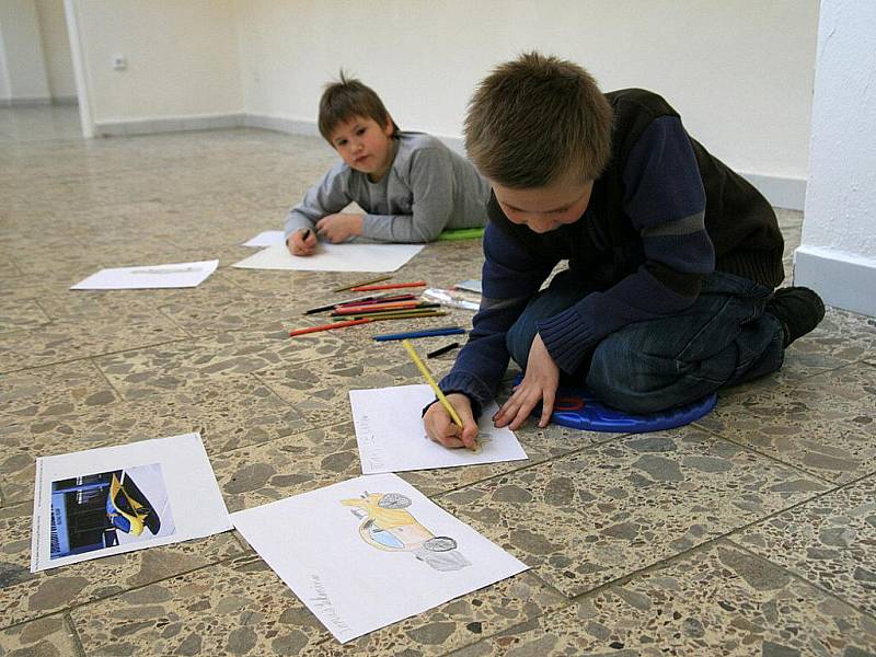 Workshop pro školáky základní školy v Blansku.