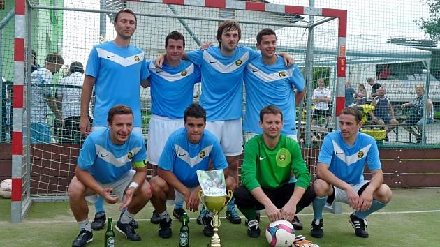 Tým LPP Lhota u Lysic vyhrál v Havlovicích Pohár vítězů pohárů. Foto z loňského okresního poháru.
