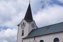 Kostel v Drnovicích.