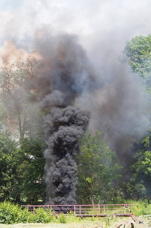 Rekonstrukce bitvy ve Skalici nad Svitavou