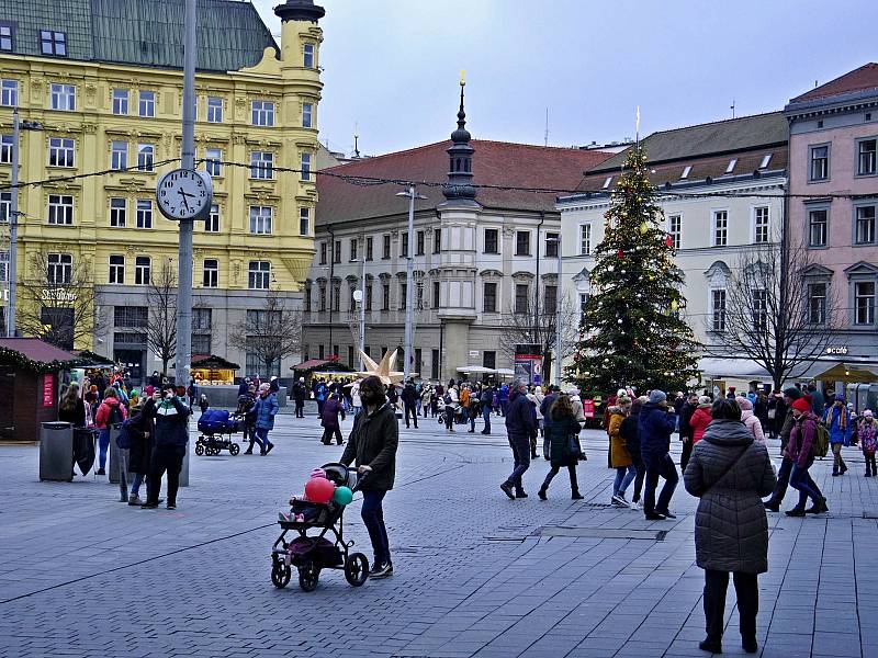 Z předvánoční procházky Brnem. Foto: Monika Šindelková