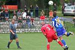 Blanenští fotbalisté nestačili v prvním kole Ondrášovka cupu na třetiligovou Břeclav. Po prohře 1:2 postupují dál Břeclavští. Góly padaly až ve druhém poločase. Hosté šli po kombinačních akcích do vedení 2:0 a dál hrozili z brejků.