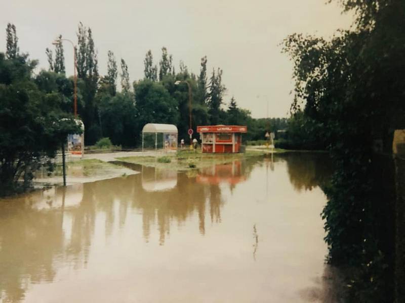 Povodně v červenci 1997 v Blansku.