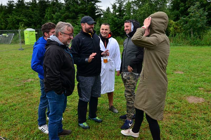 Malý Vesuf si lidé užili, i když počasí letos nepřálo.