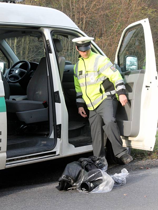 Nehoda motorky zastavila na dvě hodiny provoz mezi Blanskem a Jedovnicemi.