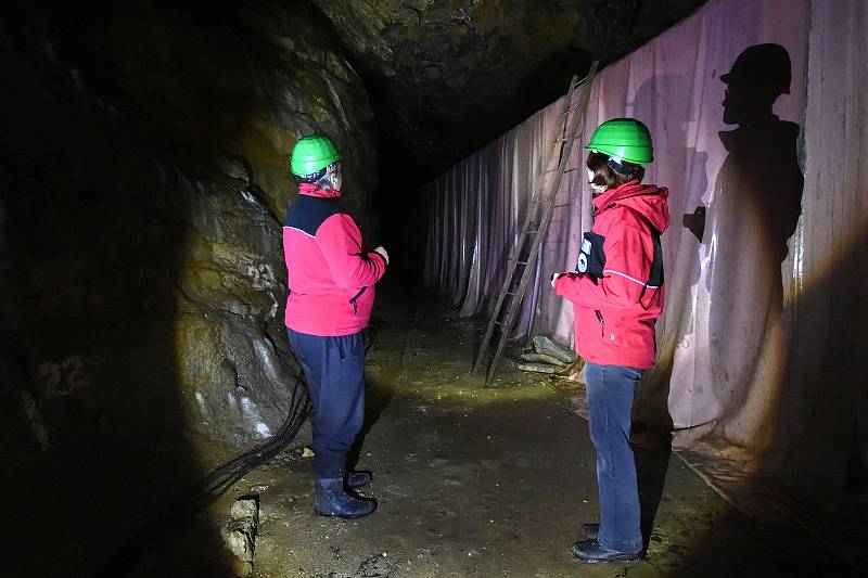 V jeskyni Výpustek se pro návštěvníky připravuje nová prohlídková trasa.