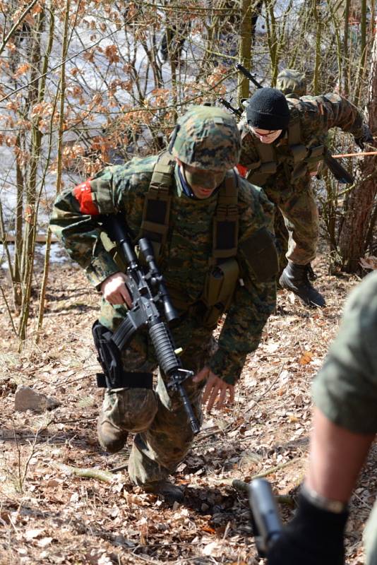 V sobotu se v airsoftovém areálu v Letovicích sešla asi čtyřicítka příznivců této hry.