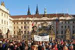 Zemědělci z Blanenska vyrazili protestovat do Prahy